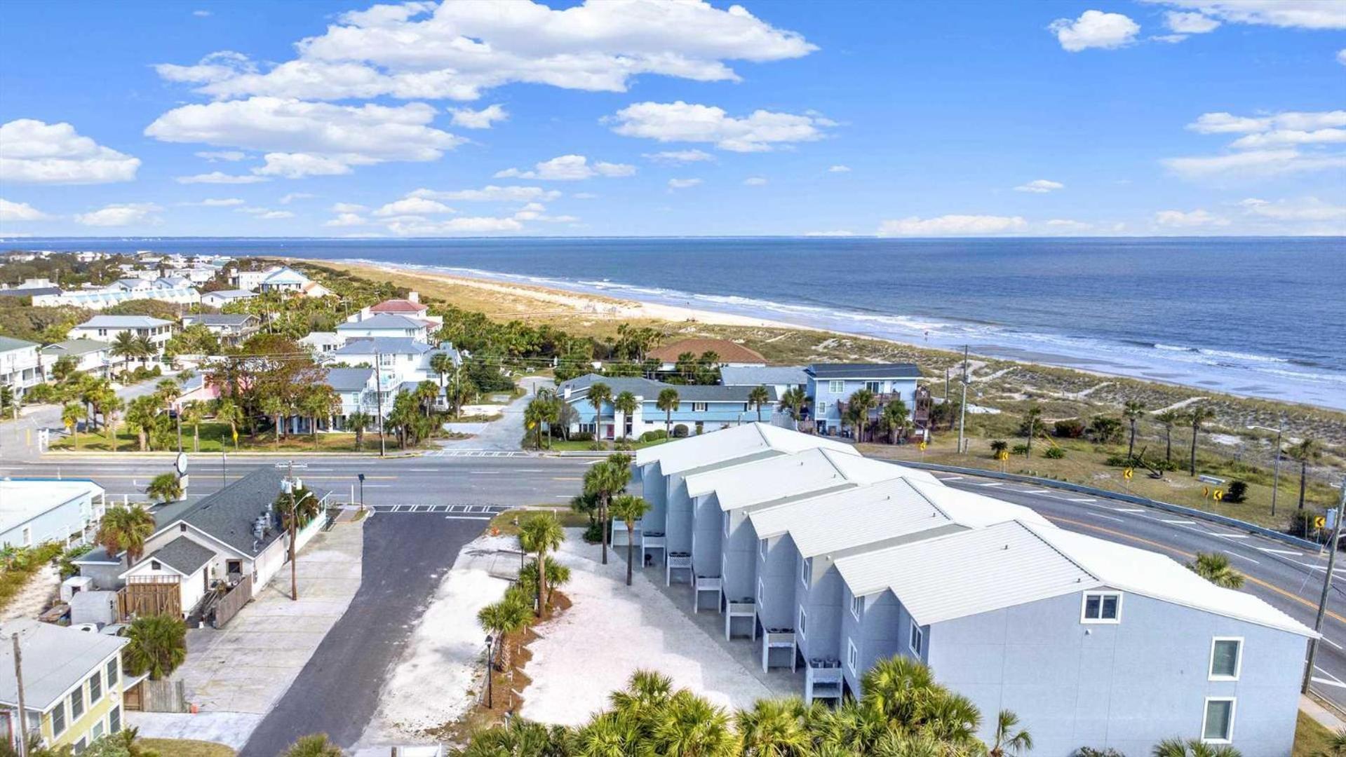 Beach Point Villas Unit D Tybee Island Exterior photo